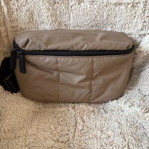 Calpak nylon sling bag like new khaki